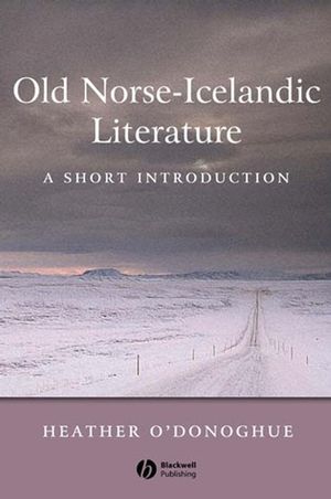 Old Norse-Icelandic Literature: A Short Introduction (0631236260) cover image