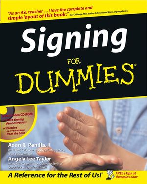 Signing For Dummies® (0764554360) cover image