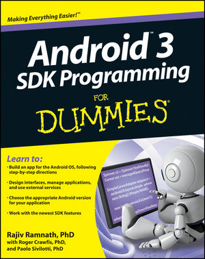 Android 3 SDK Programming For Dummies (1118146360) cover image Android 3 SDK Programming For Dummies (1118146360) cover image