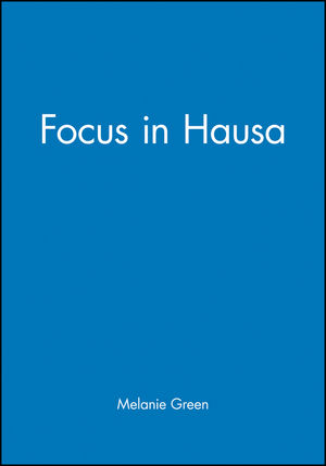 Focus in Hausa (1405156260) cover image