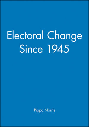 Electoral Change Since 1945 (0631167161) cover image