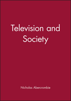 Television and Society (0745614361) cover image