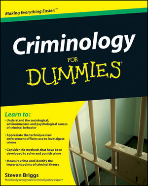 Criminology For Dummies (0470396962) cover image