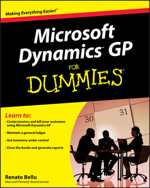 Microsoft Dynamics GP For Dummies (0470466162) cover image