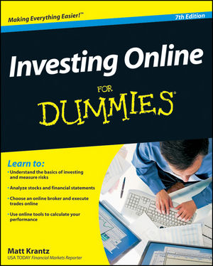 Investing Online For Dummies®, 7th Edition (0470769262) cover image
