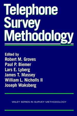 Telephone Survey Methodology (0471209562) cover image
