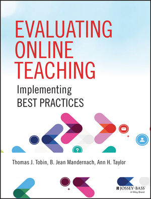book cover: Evaluating Online Teaching