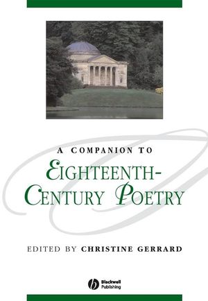 A Companion to Eighteenth-Century Poetry (1405113162) cover image