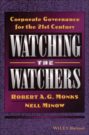 Watching the Watchers: Corporate Goverance for the 21st Century (1557868662) cover image
