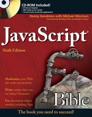 JavaScript Bible, 6th Edition (0470069163) cover image