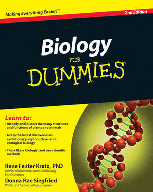 Biology For Dummies, 2nd Edition (0470768363) cover image