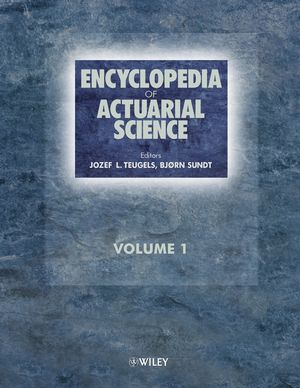 Encyclopedia of Actuarial Science, 3 Volume Set (0470846763) cover image