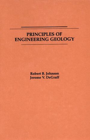 Principles of Engineering Geology (0471034363) cover image