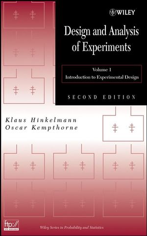 Design and Analysis of Experiments, Volume 1: Introduction to Experimental Design, 2nd Edition (0471727563) cover image