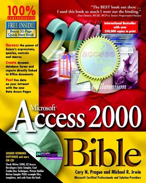 Microsoft Access 2000 Bible (0764532863) cover image