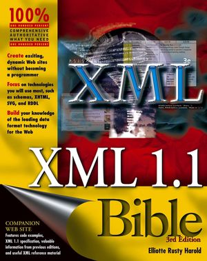 XML 1.1 Bible, 3rd Edition (0764549863) cover image