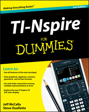 TI-Nspire For Dummies, 2nd Edition (1118004663) cover image