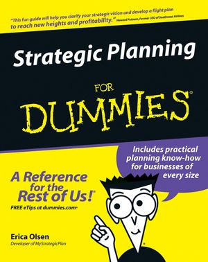 Strategic Planning For Dummies (0470037164) cover image