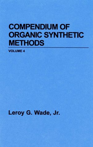 Compendium of Organic Synthetic Methods, Volume 5 (0470126264) cover image