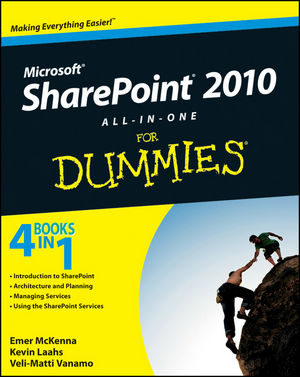 SharePoint 2010 All-in-One For Dummies (0470587164) cover image