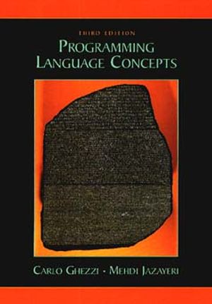 Programming Language Concepts, 3rd Edition (0471104264) cover image
