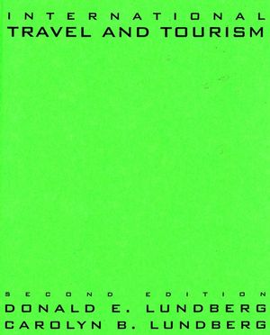 International Travel and Tourism, 2nd Edition (0471531464) cover image