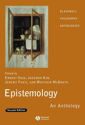 Epistemology: An Anthology, 2nd Edition (1405169664) cover image