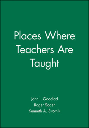 Places Where Teachers Are Taught (1555422764) cover image