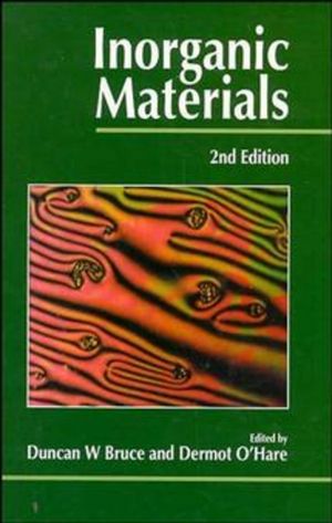 Inorganic Materials, 2nd Edition (0471960365) cover image