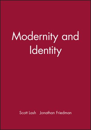 Modernity and Identity (0631175865) cover image