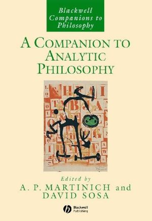 A Companion to Analytic Philosophy (1405133465) cover image