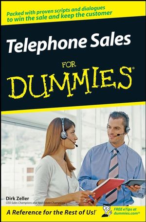 Telephone Sales For Dummies (0470168366) cover image