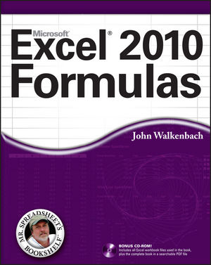 Excel 2010 Formulas (0470475366) cover image