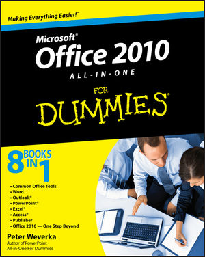 Office 2010 All-in-One For Dummies (0470768266) cover image