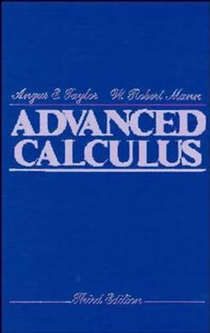 Advanced Calculus, 3rd Edition (0471025666) cover image