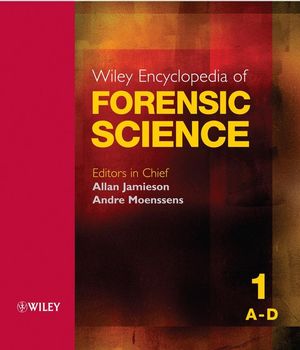 Wiley Encyclopedia of Forensic Science, 5 Volume Set (0470018267) cover image