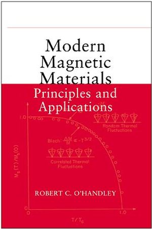 Modern Magnetic Materials: Principles and Applications (0471155667) cover image