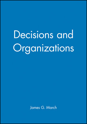 Decisions and Organizations (0631168567) cover image