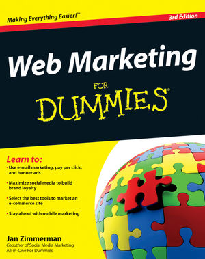 Web Marketing For Dummies, 3rd Edition (1118050967) cover image Web Marketing For Dummies, 3rd Edition (1118050967) cover image