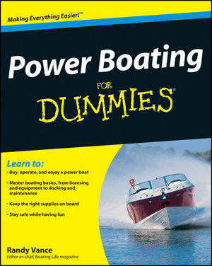 Power Boating For Dummies (0470409568) cover image