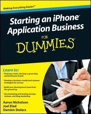 Starting an iPhone Application Business For Dummies (0470584068) cover image