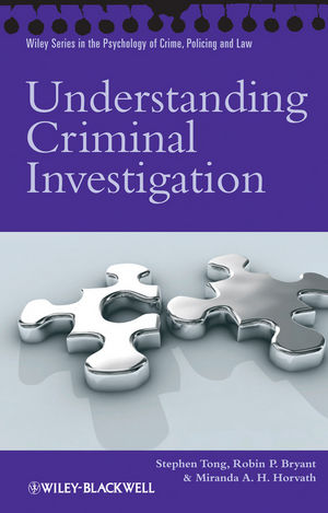 Understanding Criminal Investigation (0470727268) cover image