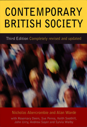 Contemporary British Society, 3rd Edition, Completely Revised and Updated (0745622968) cover image