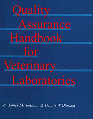 Quality Assurance Handbook for Veterinary Laboratories (0813802768) cover image