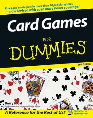 Card Games For Dummies, 2nd Edition (1118054768) cover image