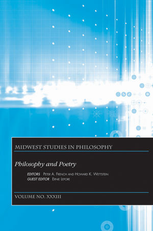 Philosophy and Poetry, Volume XXXIII (1444334468) cover image