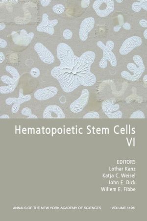 Hematopoietic Stem Cells VI, Volume 1106 (1573316768) cover image