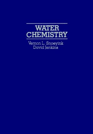 Water Chemistry (0471051969) cover image