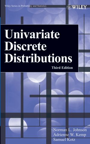 Univariate Discrete Distributions, 3rd Edition (0471272469) cover image