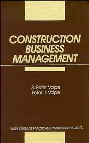 Construction Business Management (0471536369) cover image